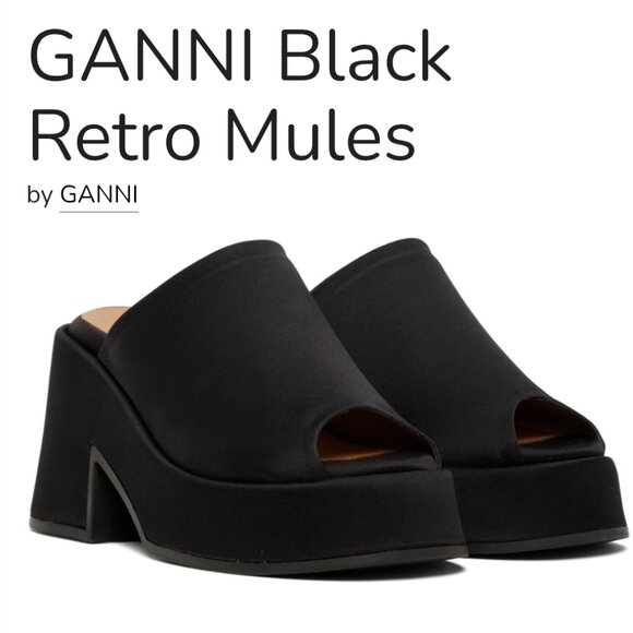 Ganni Shoes - Ganni Mules "EUC"